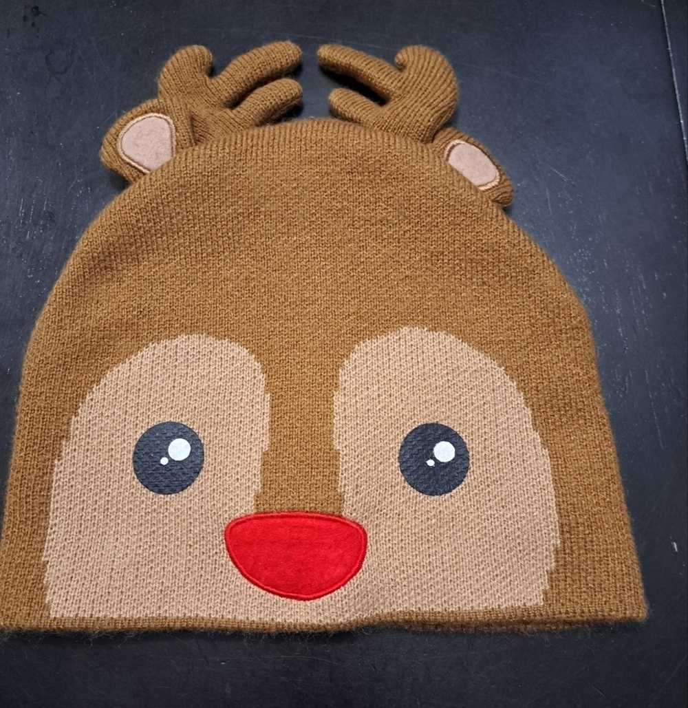 Rudolf The Red Nose Reindeer Beanie